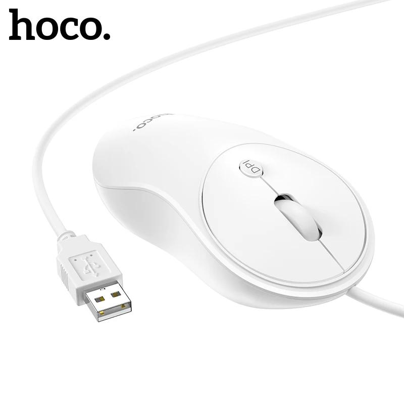 Hoco Ȩ ǽ  USB  콺, 1000/1600DPI , ü  ǻ 콺, Ʈ ũž ǻ PC ƮϿ